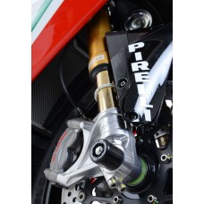 R&G Racing Fork Protectors, (Ohlins forks) for MV Agusta F4RR '11-'20 , F4 RC '15-'20